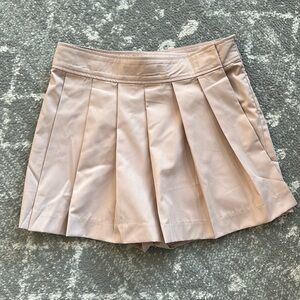NWOT Mable Blush Pleated Skater Skirt